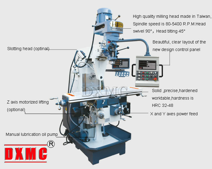 horizontal milling machine x6325w