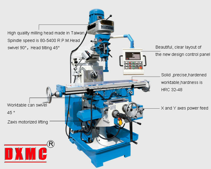 horizontal milling machine x6332wa