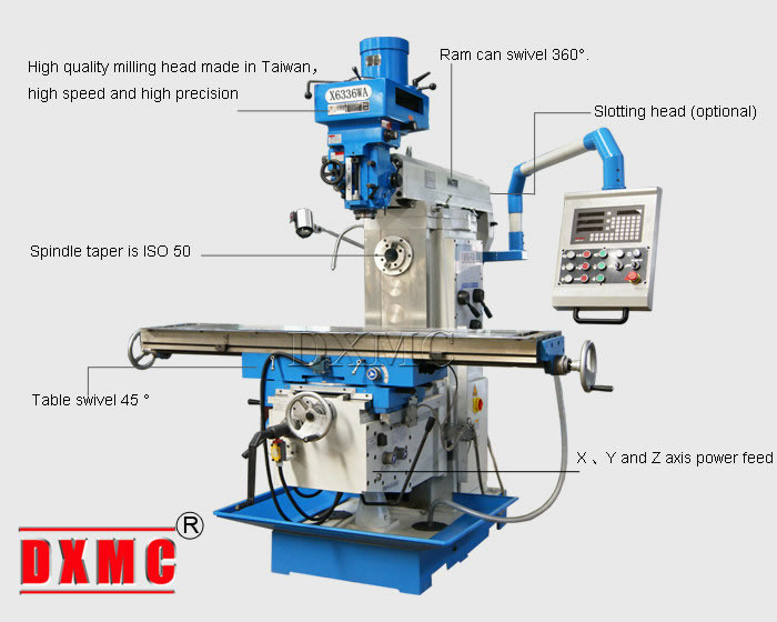 horizontal milling machine x6336wa