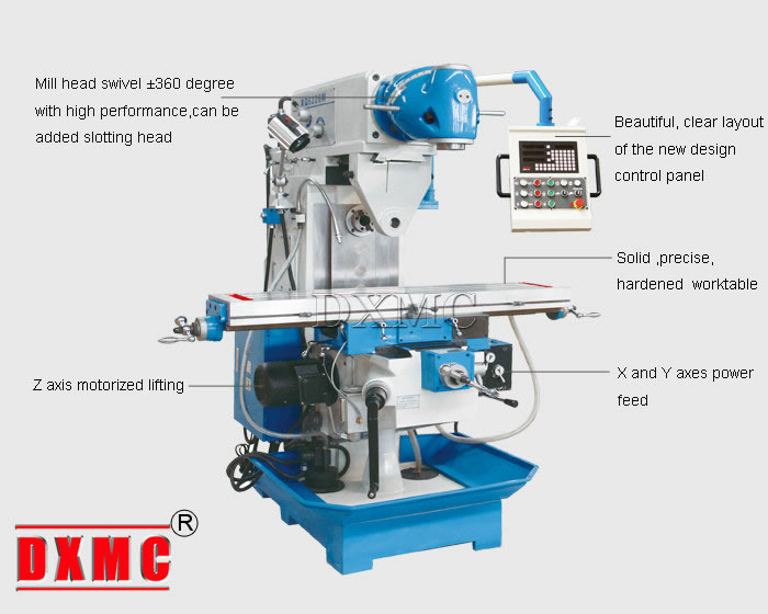 Universal Swivel Head milling machine xq6226w